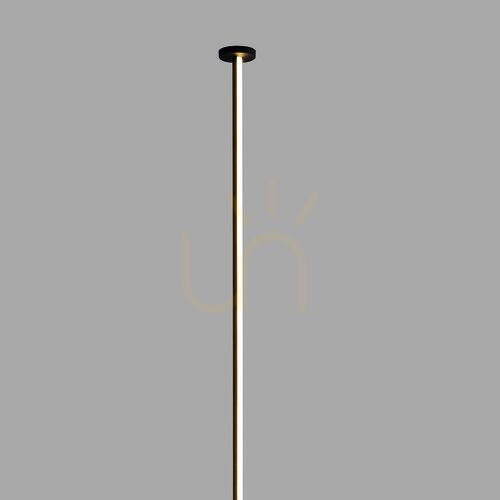 Check Mantra VERTICAL 7354 black floor-to-ceiling LED luminaire 40 W 3000 K