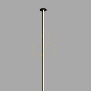 Mantra VERTICAL 7354 black floor-to-ceiling LED luminaire 40 W 3000 K small 2