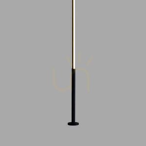 Mantra VERTICAL 7354 black floor-to-ceiling LED luminaire 40 W 3000 K small 3