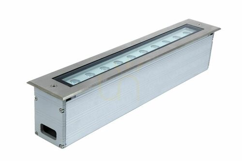 Check Ground Recessed Light SU-MA LD-500 Silver 4000K LED IP67