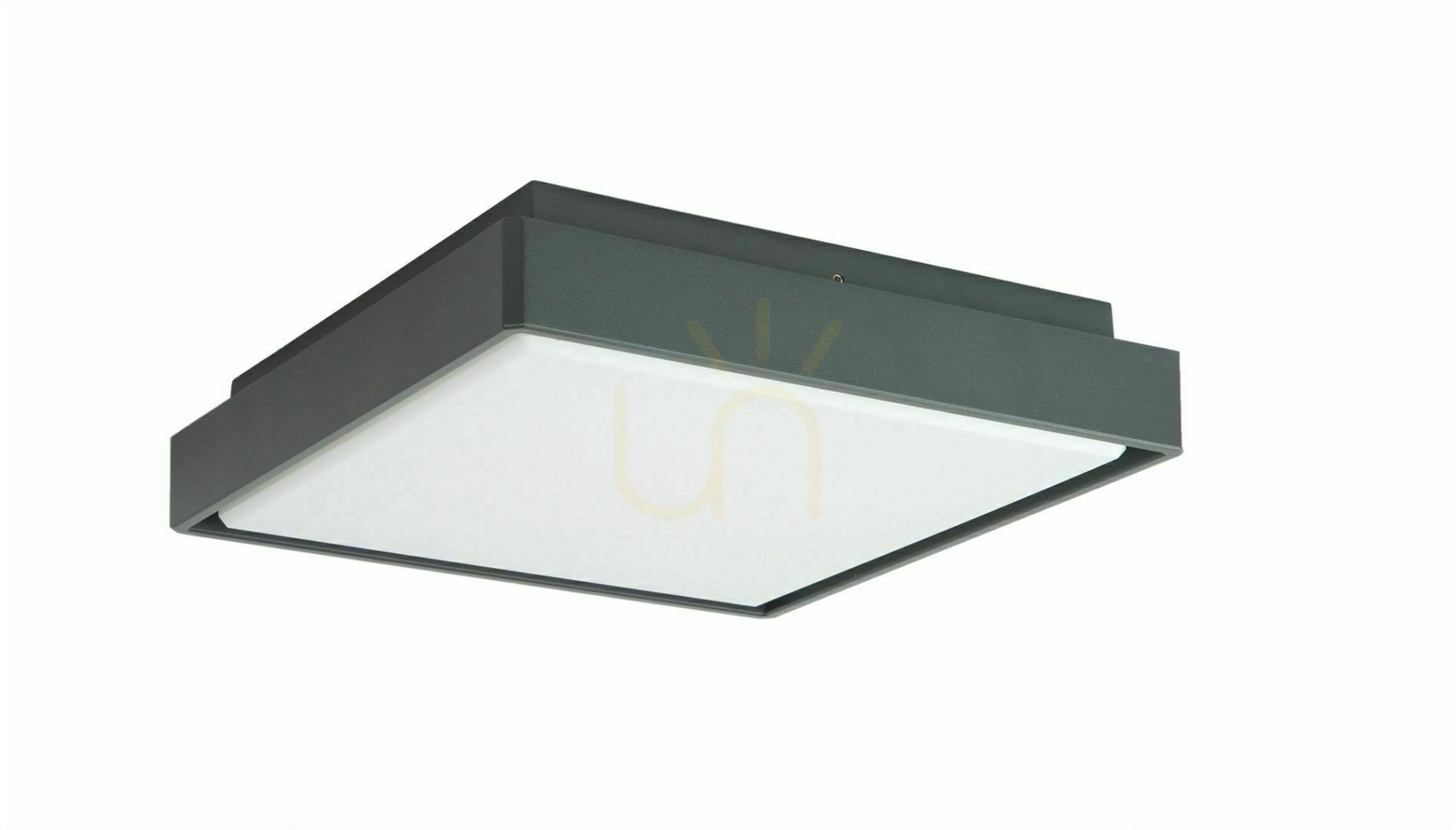 SU-MA LED Outdoor Ceiling Light Dark Ash 28.5 cm BN-KW285XL