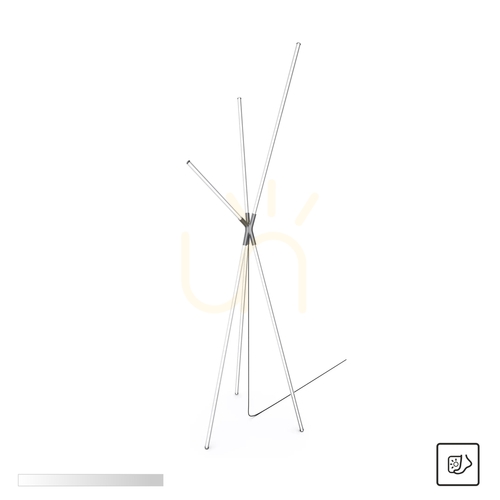 Check Floor lamp Zuma Line LAUTARO 1005 black 1xLED