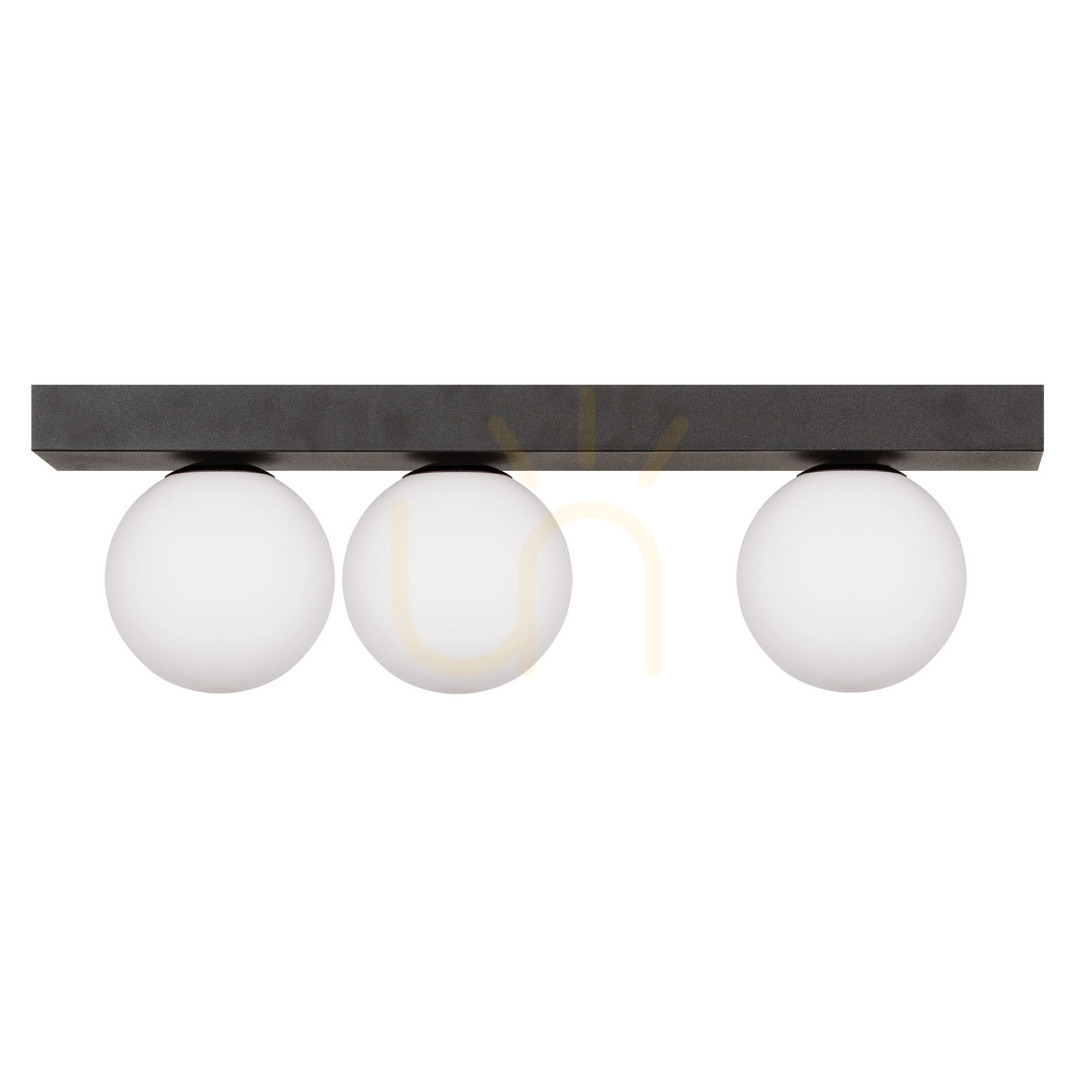 Ceiling light Zuma Line SPHERE 1203 black 3xG9