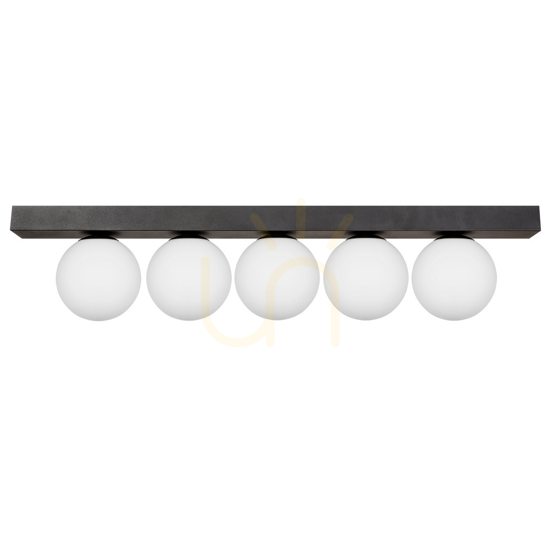 Ceiling light Zuma Line SPHERE 1202 black 5xG9