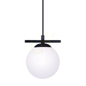 Pendant lamp Zuma Line GLOBE 1207 black 1xE14 small 1