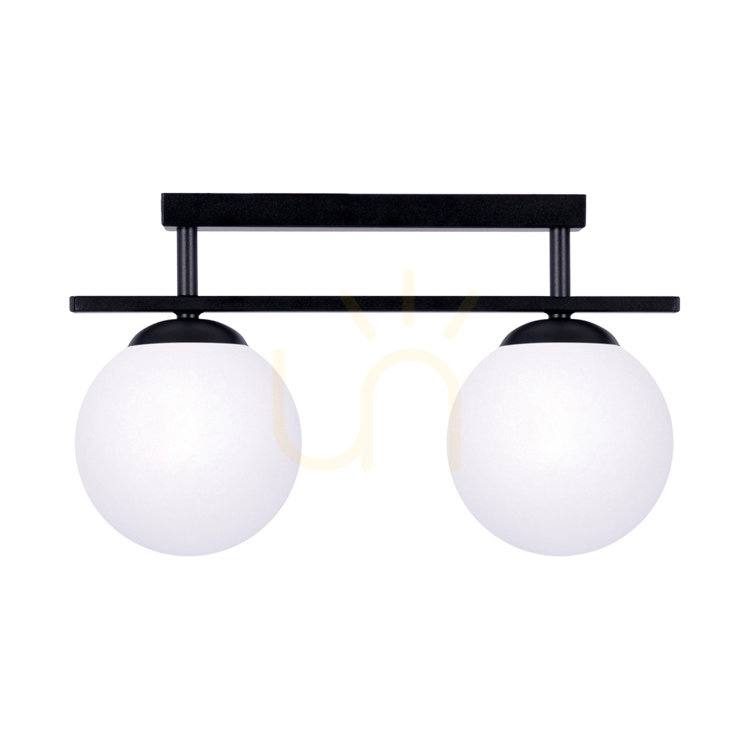 Ceiling light Zuma Line GLOBE 1211 black 2xE14