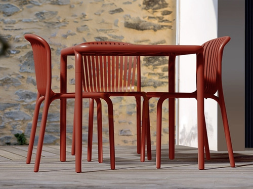 Check 🪑 FERNE garden furniture set - 4 chairs + patio table 🌿☀️