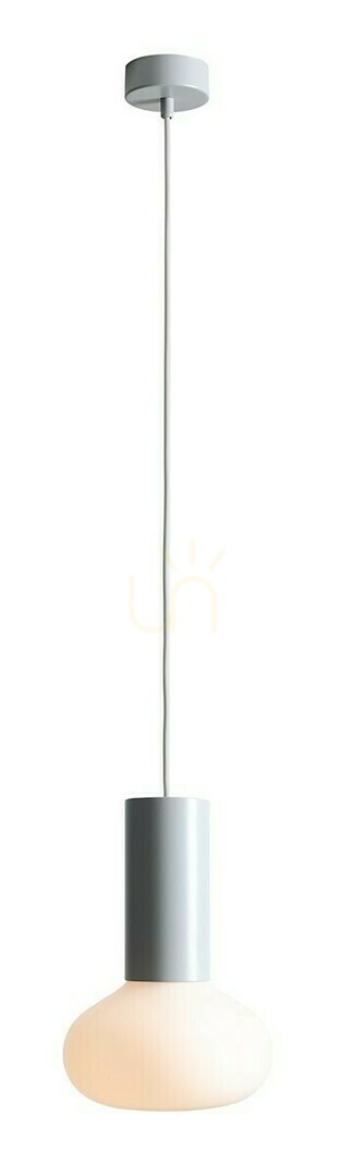 Aldex Flo Grey Pendant Light Opal Glass 19 cm 7000G22_S