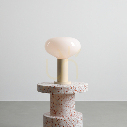 Check Desk Lamp Aldex Flo Cream M Opal Glass 26 cm 7000B9_M