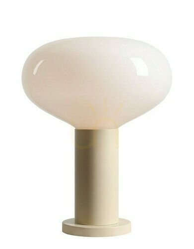 Check Desk Lamp Aldex Flo Cream M Opal Glass 26 cm 7000B9_M