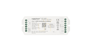 MiBoxer PR2 MONO/CCT LED strip controller, 12–48 V DC, 20 A, 2.4 GHz RF small 0