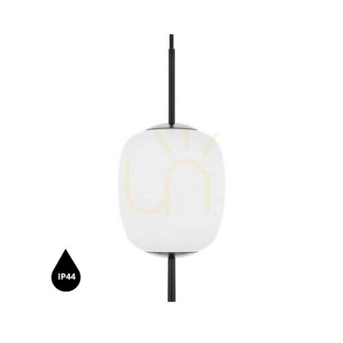 Check EPLI MINI black ceiling pendant lamp with increased IP44 waterproofing UMMO