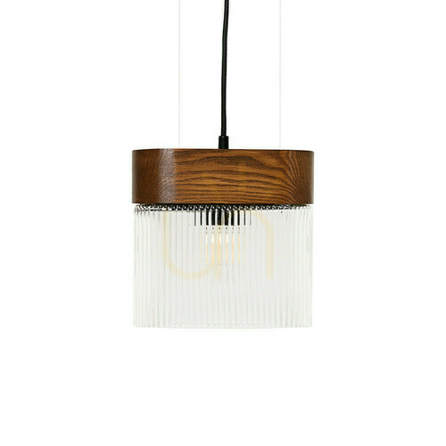Check FLUMINA A walnut ceiling pendant lamp by UMMO
