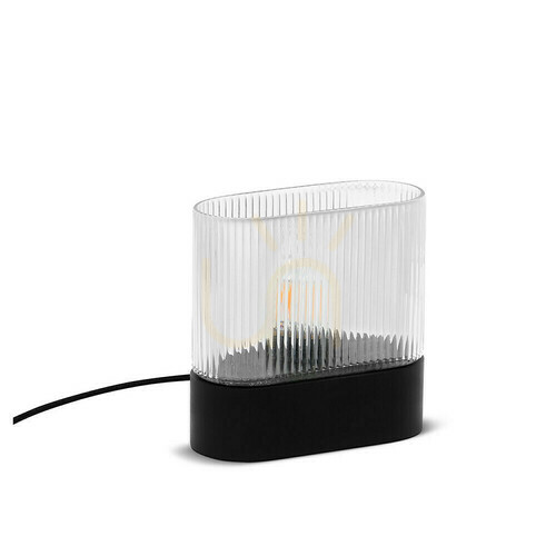 Check FLUMINA ST black table lamp by UMMO