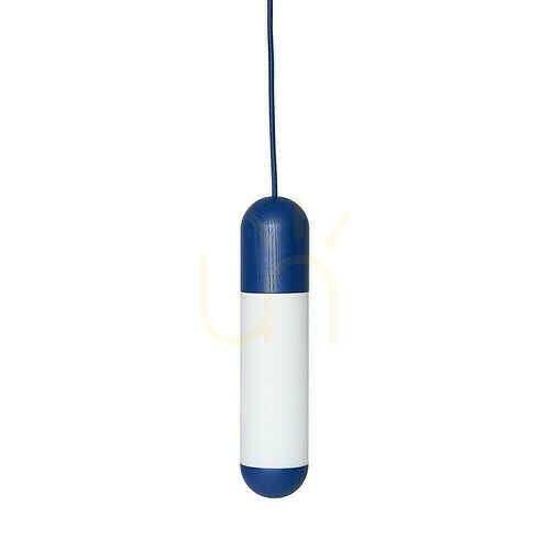 Check FUNSUI A navy blue UMMO ceiling pendant lamp