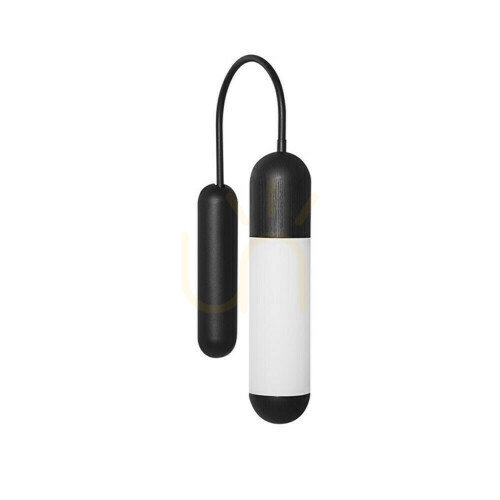 Check FUNSUI W A black wall lamp, wall sconce UMMO