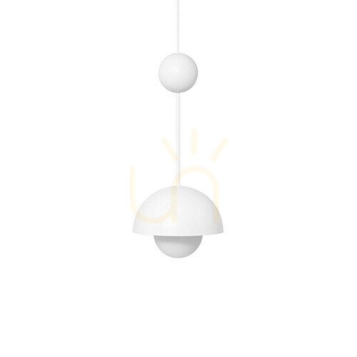 Check KELLO A white UMMO ceiling pendant lamp