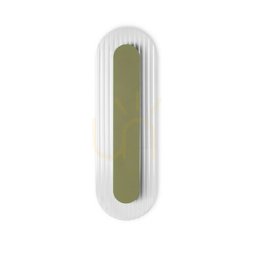 Check RIFLO W B olive green wall lamp, wall sconce UMMO