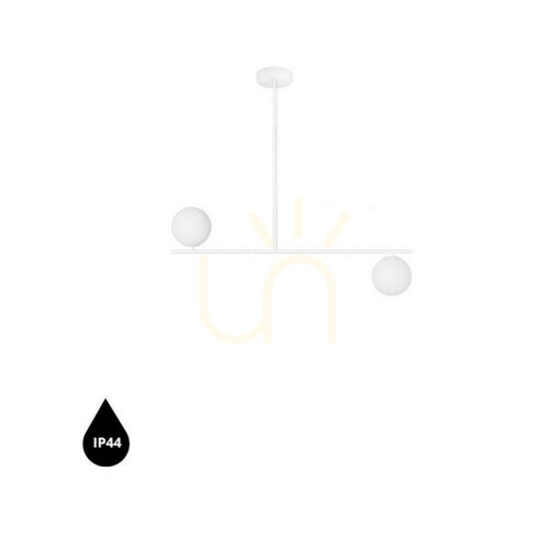 Check SUGURI C white M size ceiling lamp with increased IP44 waterproofing UMMO