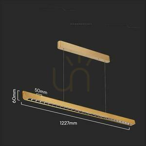 V-TAC LED Linear SAMSUNG CHIP LIFUD Driver luminaire 36W 60st CCT Pendant 120cm Gold MAT VT-7-36 2880lm 4 V-TAC LED Linear SAMSUNG CHIP LIFUD Driver luminaire 36W 60st CCT Pendant 120cm Gold MAT VT-7-36 2880lm small 4