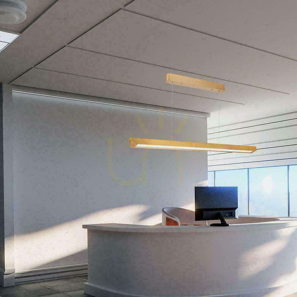 Display V-TAC LED Linear SAMSUNG CHIP LIFUD Driver luminaire 36W 100st CCT Pendant 120cm Gold MAT VT-7-35 2880lm V-TAC LED Linear SAMSUNG CHIP LIFUD Driver luminaire 36W 100st CCT Pendant 120cm Gold MAT VT-7-35 2880lm