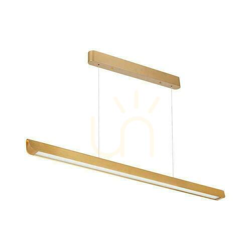 Check V-TAC LED Linear SAMSUNG CHIP LIFUD Driver luminaire 36W 100st CCT Pendant 120cm Gold MAT VT-7-35 2880lm