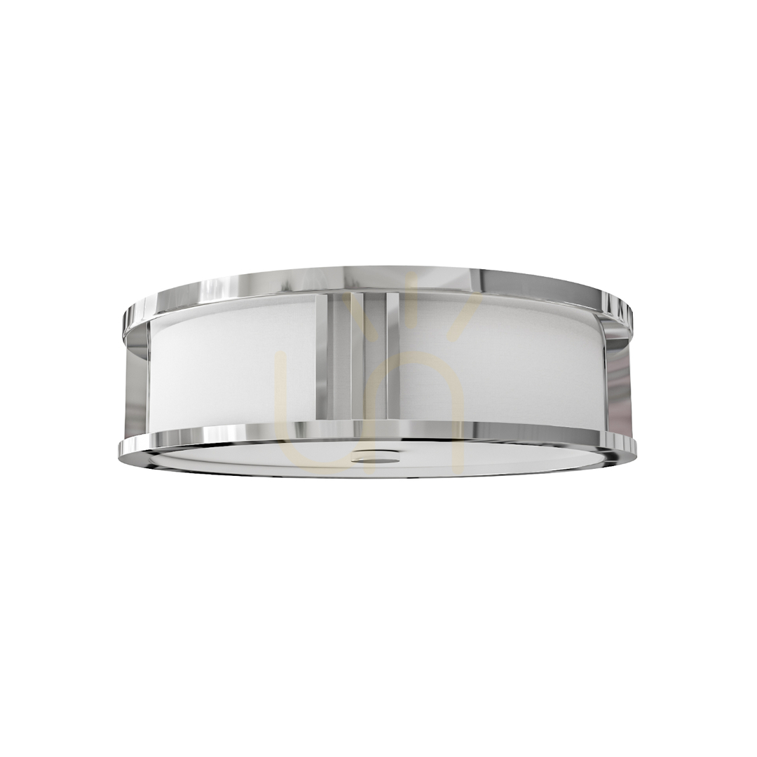 Plafond Sandro White Chrome 35 cm Open Design Highlights