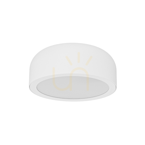 Check Plafond Cedrone White 120 mm Acrylic LED 8W 3000K Open Design Highlights