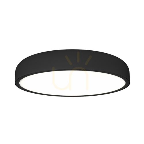 Check Cedrone Plafond LED 30 cm 3000K White Black Acrylic Open Design Highlights