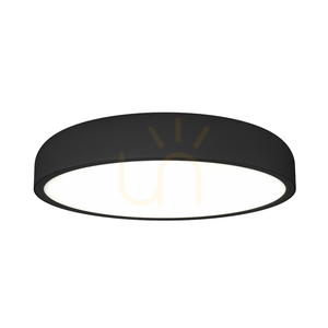 Cedrone Plafond LED 30 cm 3000K White Black Acrylic Open Design Highlights small 1