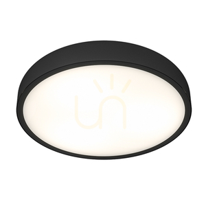 Cedrone Plafond LED 30 cm 3000K White Black Acrylic Open Design Highlights small 3