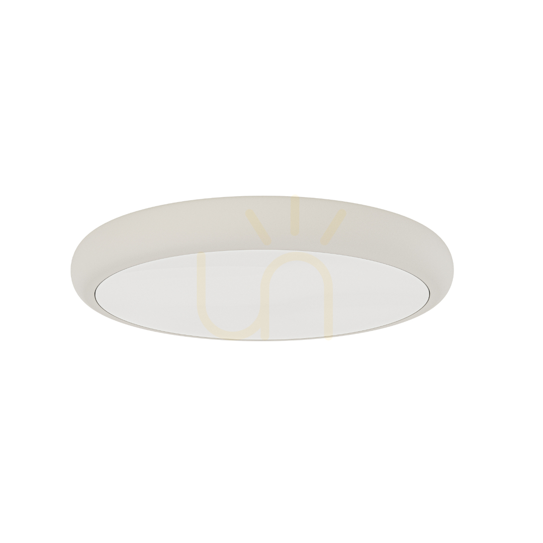 Plafond Piatto 600 mm LED 3000K White/Toupe Open Design Highlights