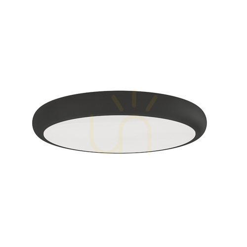 Check Plafond Piatto 600 mm Nero LED 55W 3000K Open Design Highlights
