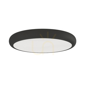 Plafond LED Piatto Open Design Highlights 80 cm White Black Acrylic 3000K small 0