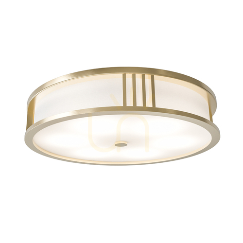 Check Plafond Sandro Open Design Highlights 500 mm white gold metal glass fabric