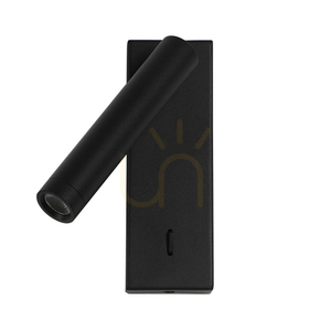 Italux Cali black bedside wall light LED 2.5 W 3000 K WL-21017-BL small 0