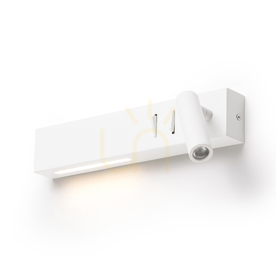 View Spot Rendl R14523 Odeon Led Spot Lamp, Over Bed White Spot Rendl R14523 Odeon Led Spot Lamp, Over Bed White