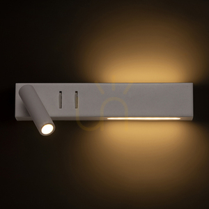 Spot Rendl R14523 Odeon Led Spot Lamp, Over Bed White 2 Spot Rendl R14523 Odeon Led Spot Lamp, Over Bed White small 2