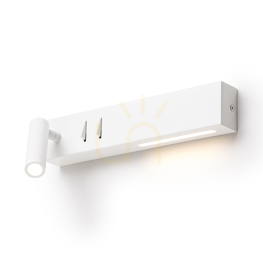 View Spot Rendl R14523 Odeon Led Spot Lamp, Over Bed White Spot Rendl R14523 Odeon Led Spot Lamp, Over Bed White