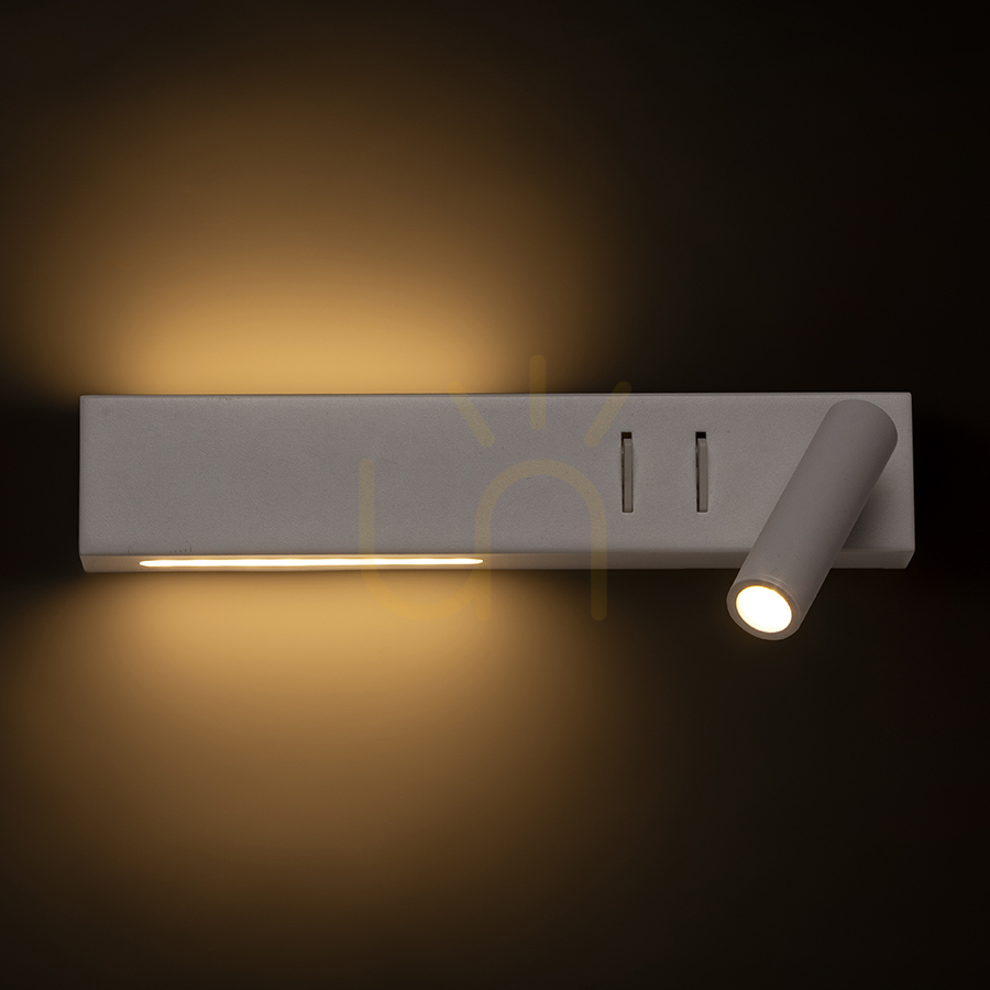 Preview Spot Rendl R14523 Odeon Led Spot Lamp, Over Bed White Spot Rendl R14523 Odeon Led Spot Lamp, Over Bed White