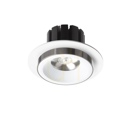Check Rendl Recessed Luminaire R14567 Sharm Led Recessed Lamp, Sets White Black Chrome