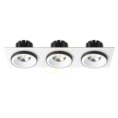 Check Rendl R14588 Sharm Led Recessed Light Fixture, White/Black Sets