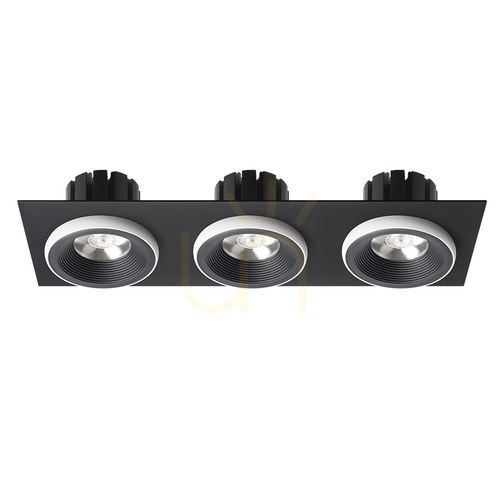 Check Rendl Recessed Luminaire R14589 Sharm Led Recessed Lamp, Sets Black/White
