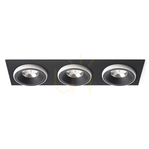 Check Rendl Recessed Luminaire R14589 Sharm Led Recessed Lamp, Sets Black/White