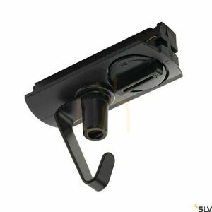 1-Phase Track Adapter with Hook SLV 1 SYSTEM Black 143170