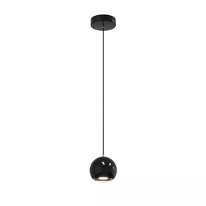 AURENIA 5W LED pendant lamp black 3000K small 0