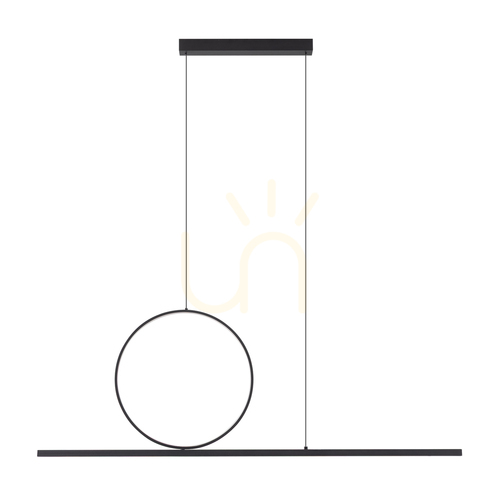 Check Nowodvorski LINEO LED 11879 Black Pendant Light 115 cm