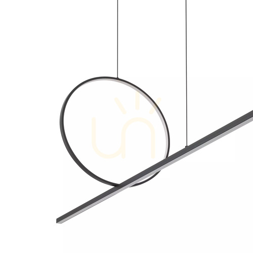 Check Nowodvorski LINEO LED 11879 Black Pendant Light 115 cm