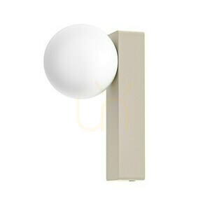 Boletta Wall Lamp Open Design Highlights White Opal Toupe IP44 G9 230V small 3