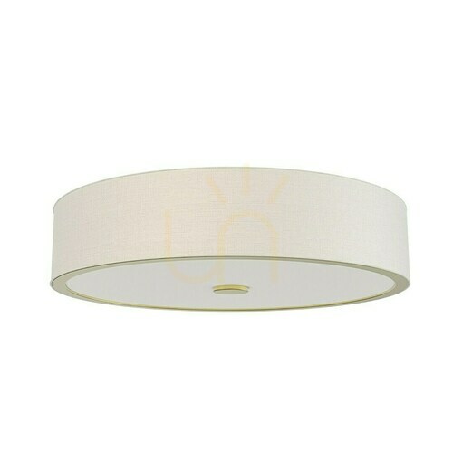 Check Plafond Zalindro Open Design Highlights Blanc Satin Or 745 mm 6xE27